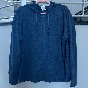 Athletic Works Heathered Blue Hoodie size XXL